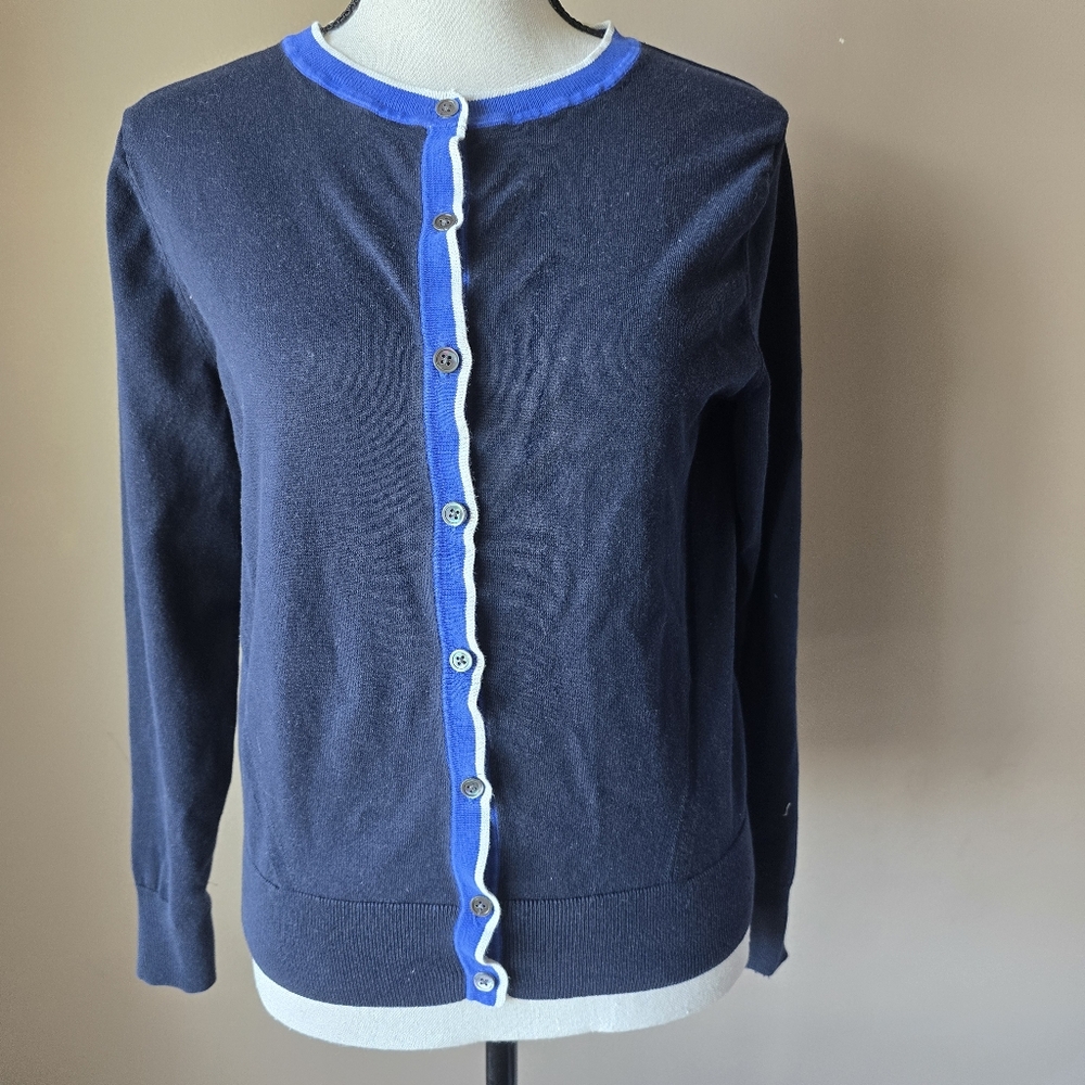 Banana Republic Stretch Cotton Cardigan Size Small